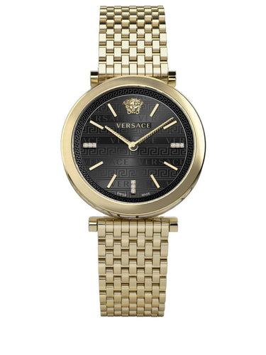 Versace Damen Armbanduhr V-Twist 36 mm Armband Strap Armband Edelstahl VELS01119